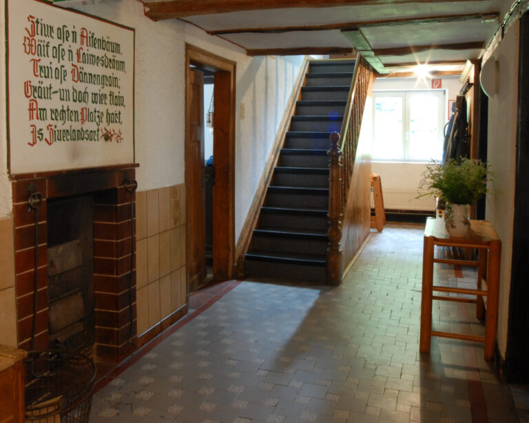 Kaminofen im Haupthaus