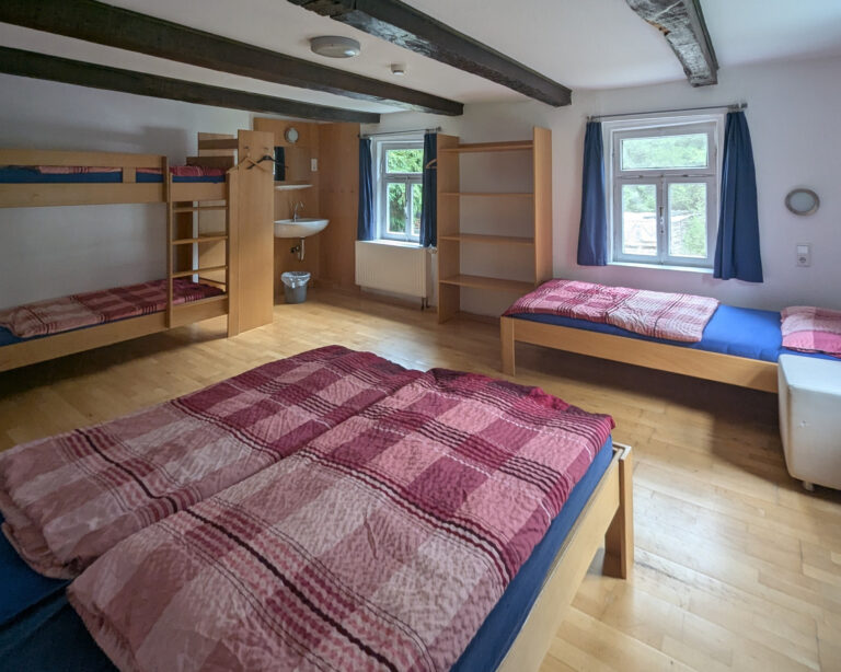 Schlafraum im Haupthaus