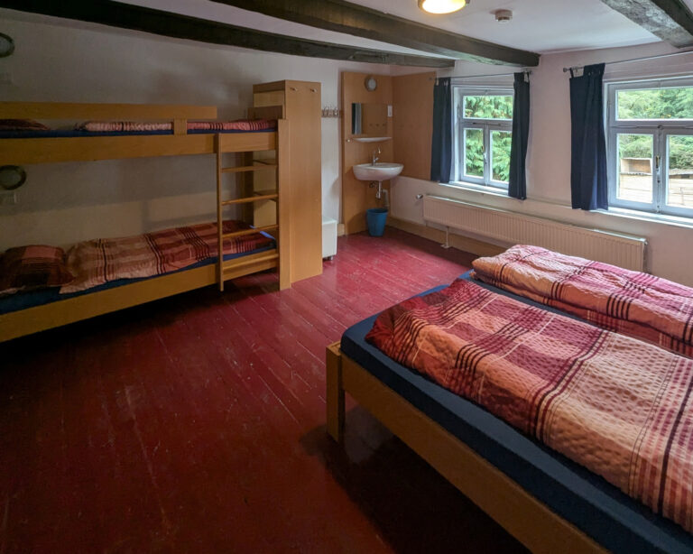 Schlafraum im Haupthaus