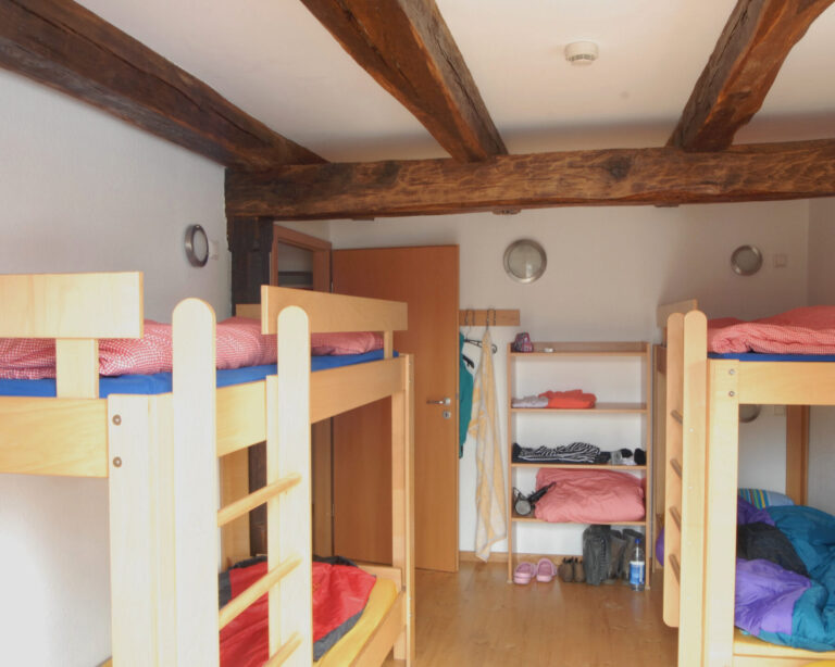 Schlafraum im Jugendhaus